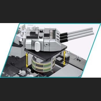 Iowa-Class 2685 Kl. 1:300 HC WWII Battleship (4in1) - Executive Edition